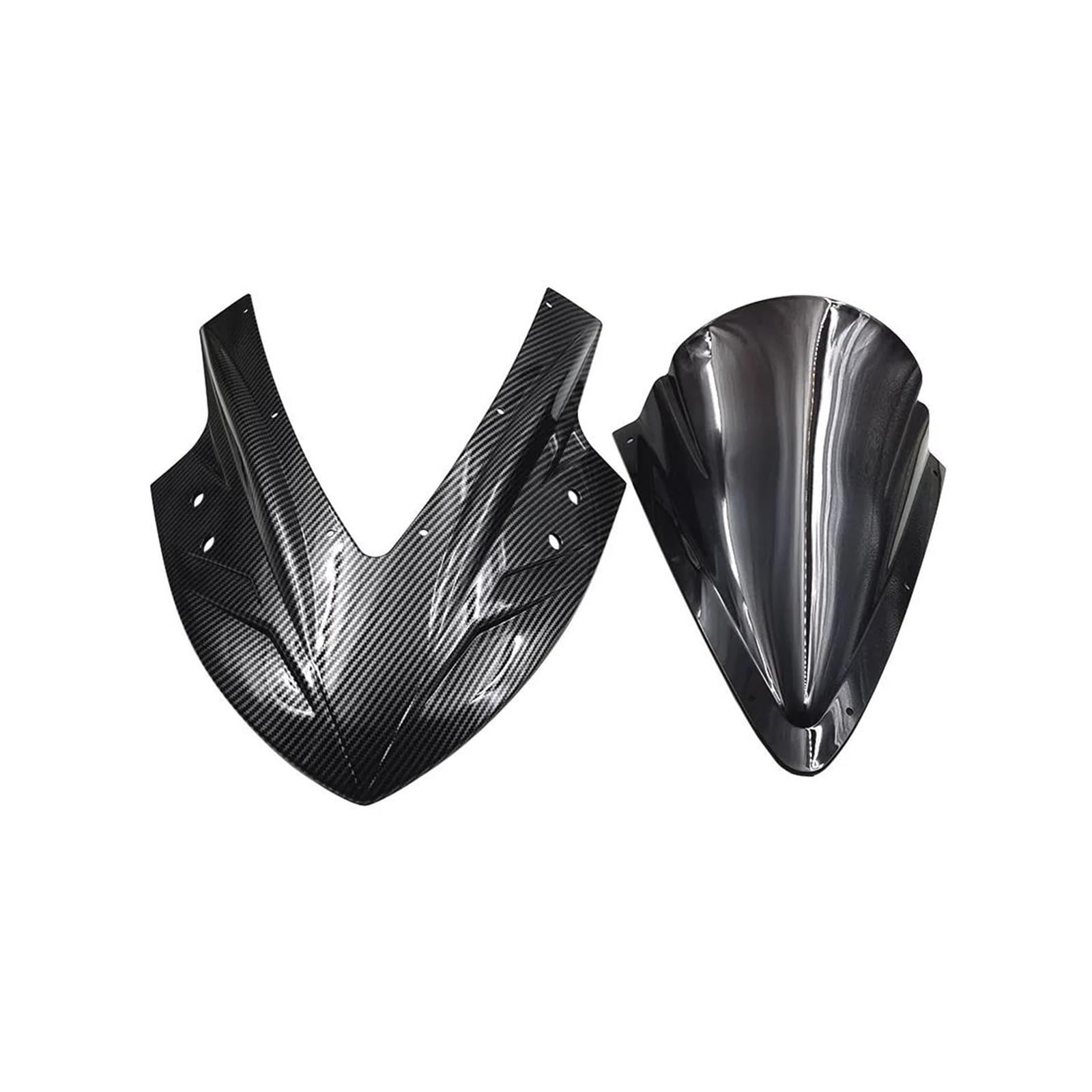 Pasuje Do Ninja 400 250 300 Ninja400 Ninja250 Ninja300 2013-2020 Osłona Przedniej Szyby Motocykla Przepływ Powietrza Wiatr Osłona przeciwsłoneczna Deflektor