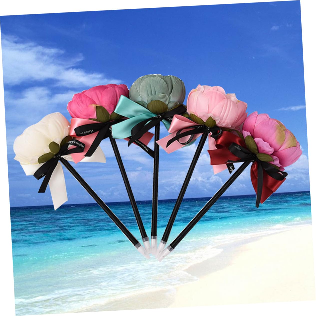 Ciieeo Eingabestift 15 Stk Blumenstifte Fürs Büro Rose Stifte Tintenmarkierungen Blumen Stift Blumen-signatur-stift Rosenblütenstifte Kugelschreiber Modischer Stift Füller Hochzeit