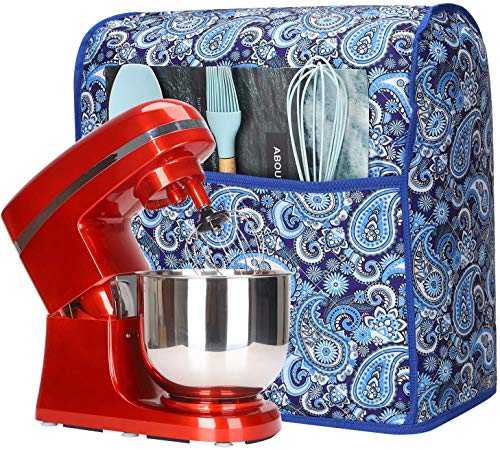 5-8 Quart Stand Mixer Cover, Dust Cover with Pockets Compatible with KitchenAid Mixers, Sunbeam Mixers, Cuisinart Mixers, Kitchen & Dining Small Appliance Dust Cover