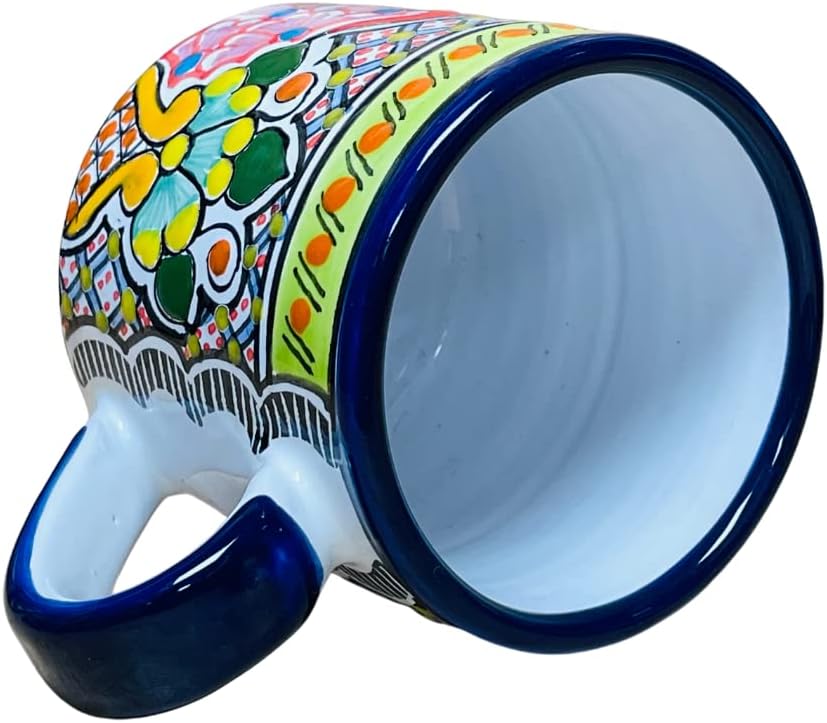 Miniatura 2 de La Jefa Floral Bouquet - Taza de café - Taza de cocina mexicana