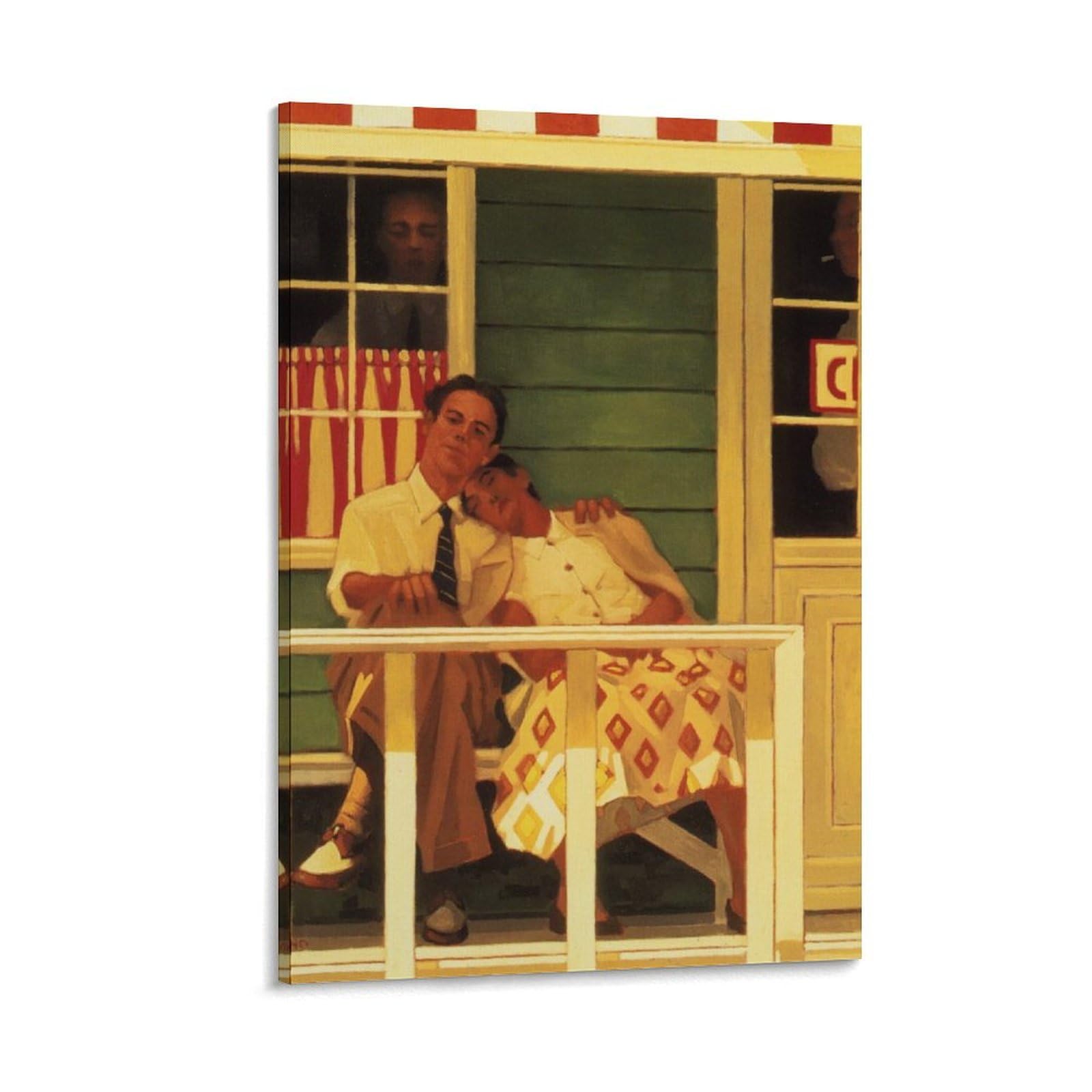 THE INNOCENTS by jack_vettriano Wall Art Prints Poster Canvas Painting Poster Wall Art Decorative Picture Prints Modern Decor 20x30inch(50x75cm) โ image 1