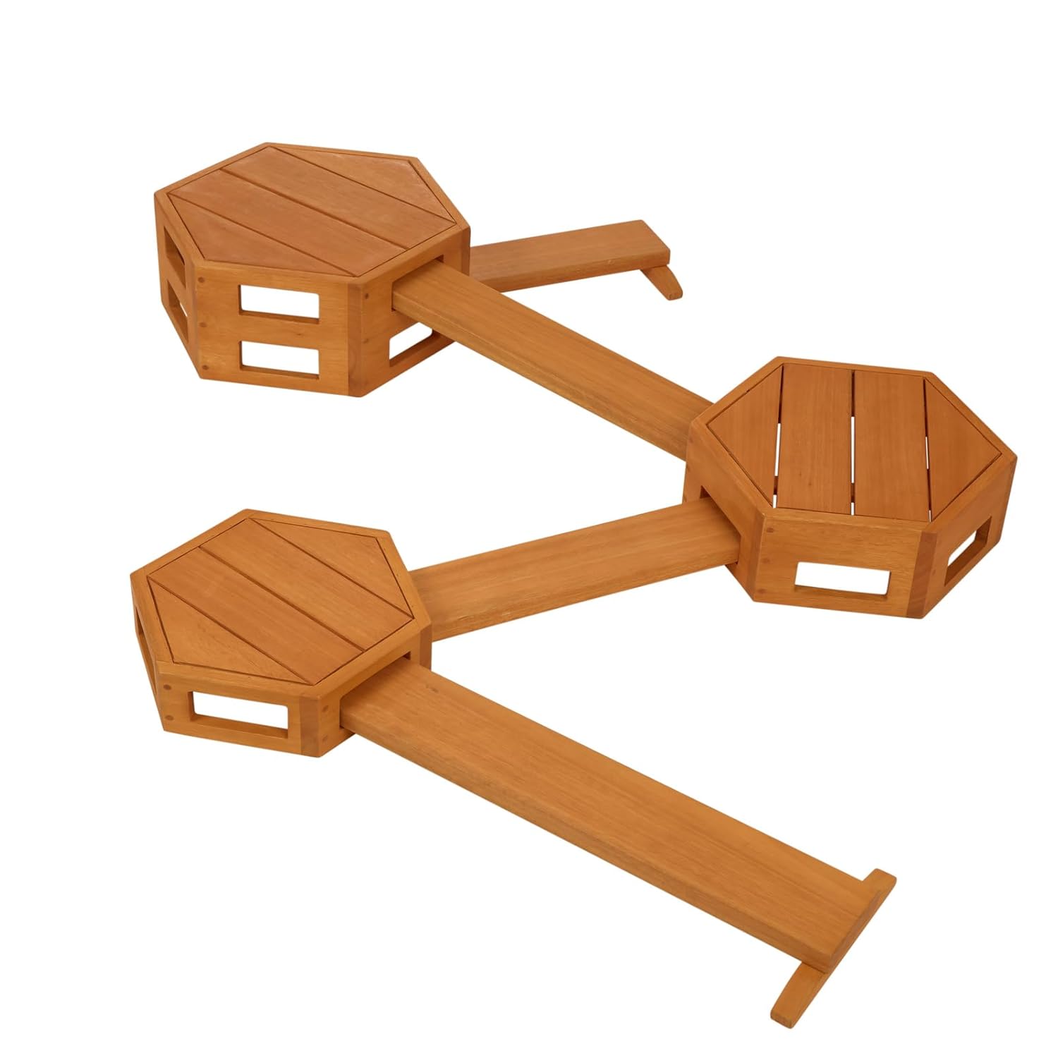 Excellerations TerraTough Outdoor Interlocking Nesting Steps & Balance Beams