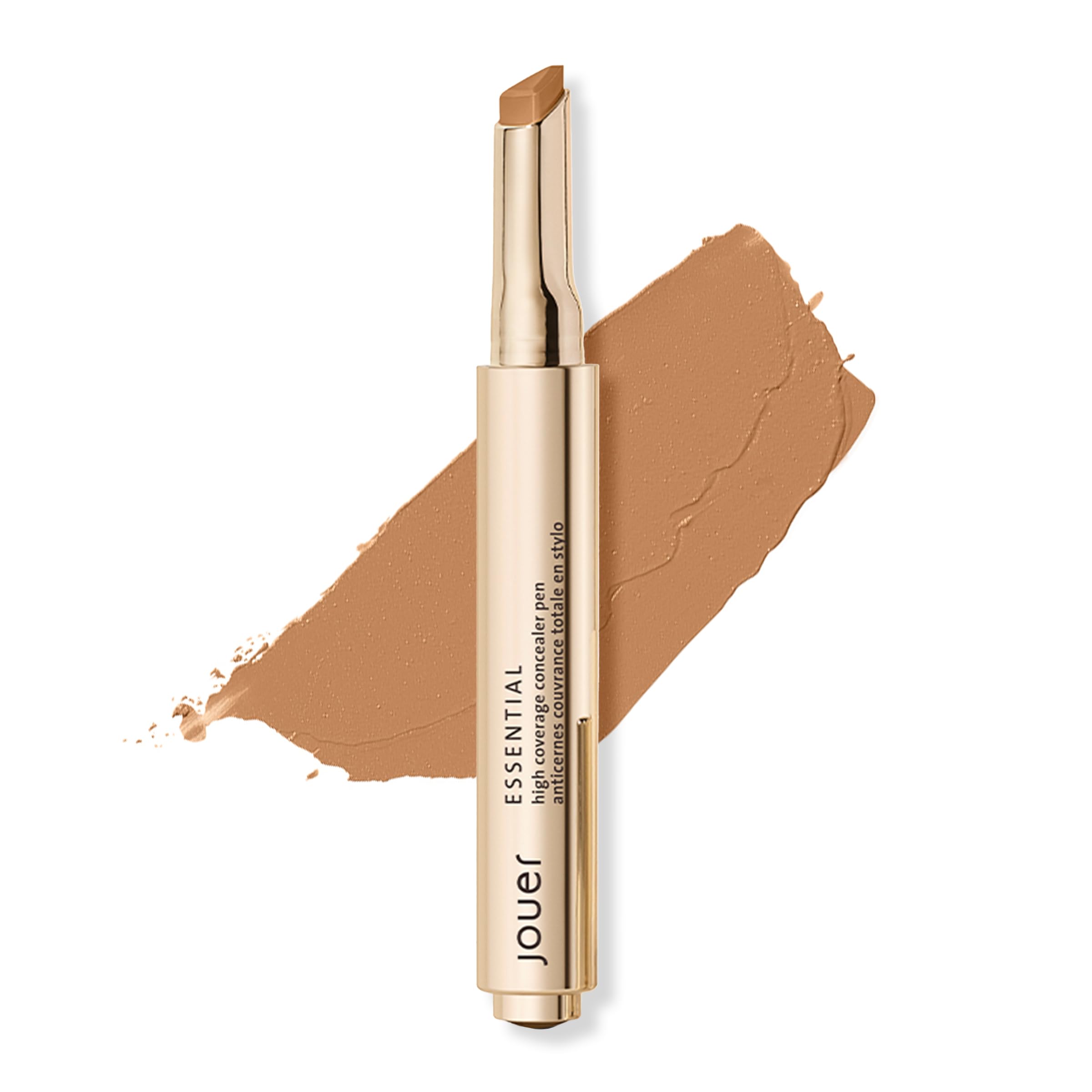 Jouer Essential High Coverage Crème Concealer Pen | Medium to Full Coverage | Healthy Ingredients | Paraben, Gluten & Cruelty Free | Vegan Friendly