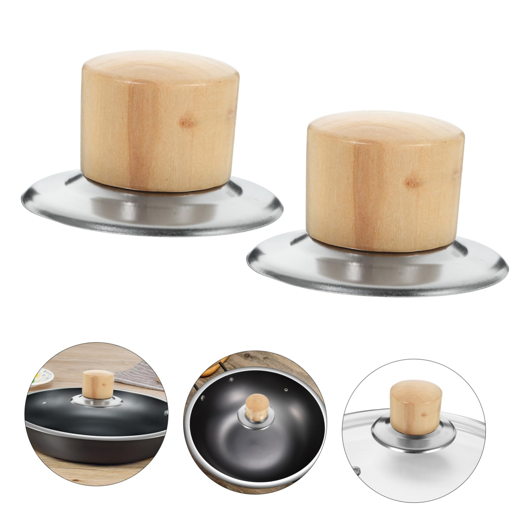 Gatuida 30juegos Perillas para De Ollas Mango De Inoxidable y Accesorios De Cocina Prácticos y Resistentes para Cacerolas y Sartenes