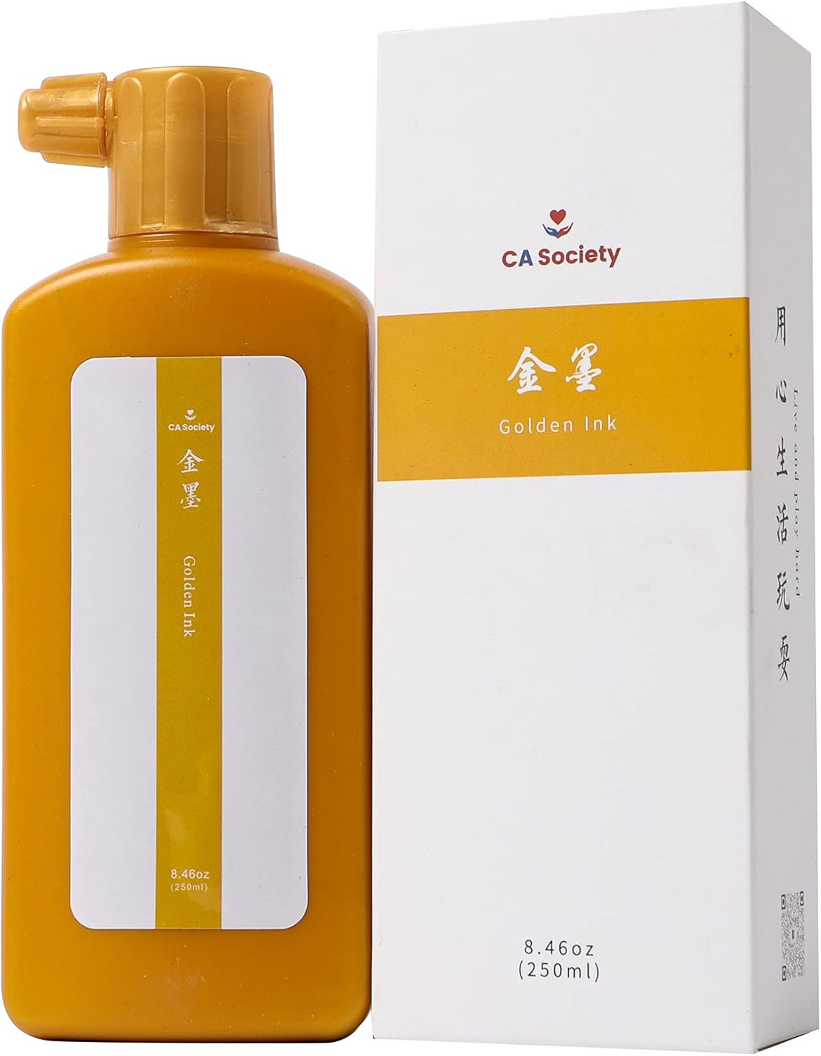 CA Society Gold Calligraphy Ink, Gold Sumi Ink, Sumi