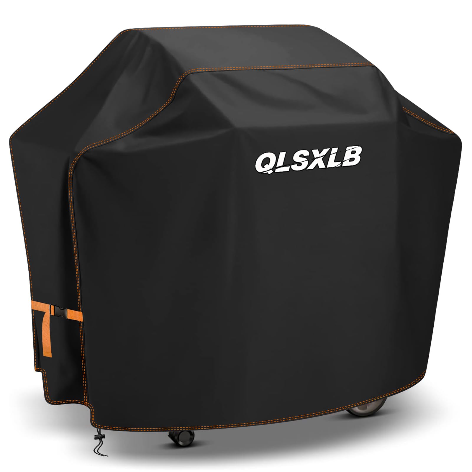 Funda Barbacoa Exterior Impermeable, 420D Oxford Cubierta BBQ de Parrilla 165x71x122cm, Fundas Protectora para Barbacoa Anti-Viento/Anti-Polvo/Anti-Humedad/Anti UV, Resistente al Desgarro Negro