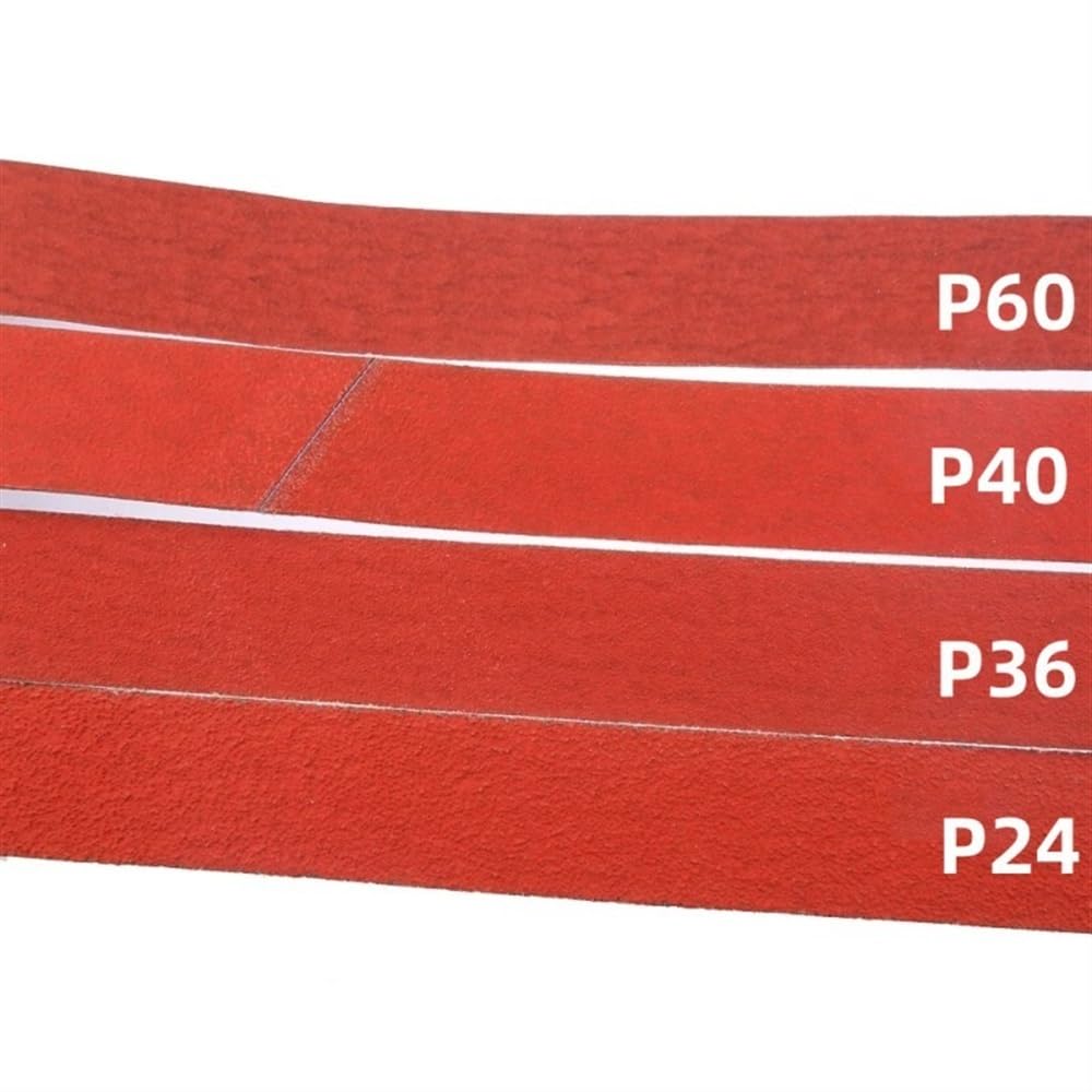 Szlifierka taśmowa, Ceramiczne pasy ścierne 2000 mm, 50 Ceramiczny pas ścierny P24-P120 1 szt(80)