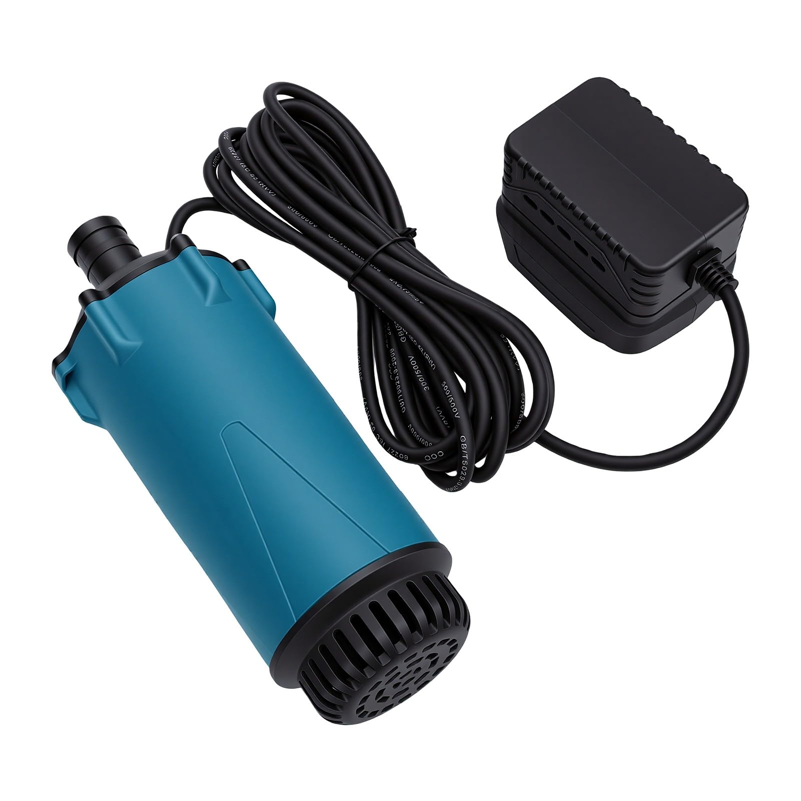 Pompa per Trasferimento Acqua, Pompa Sommergibile a Batteria da 120 L H, Elettrica Portatile con Custodia per Batteria Compatibile BL1845 per Piscina, Stagno, Giardino, Fattoria, Serra, Acqua