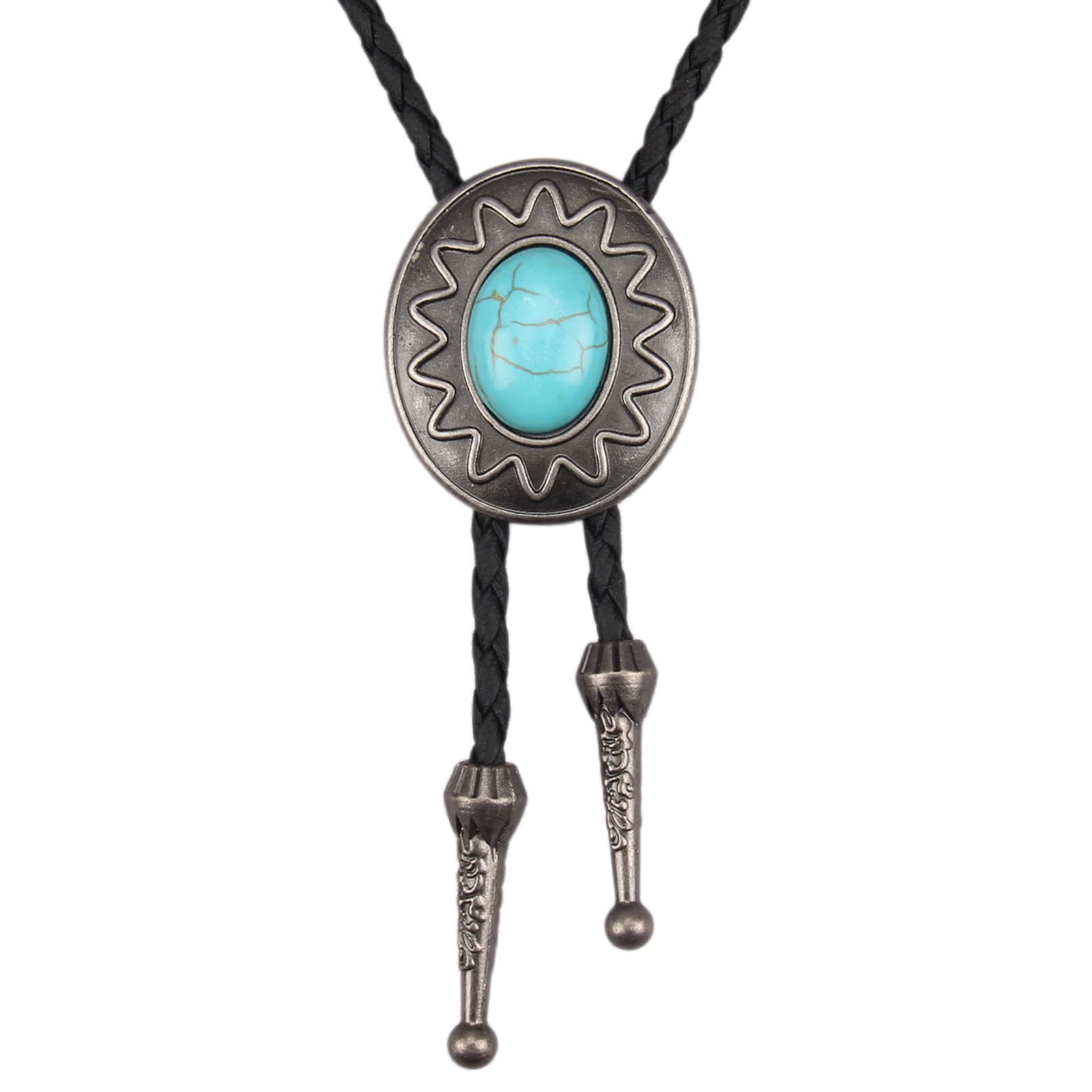 GelConnie Bolo Tie for Men Women Vintage Western Cowboy Necktie Adjustable