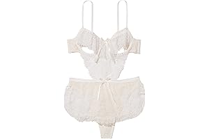 Dreamer Teddy, Women's White Teddy Lingerie