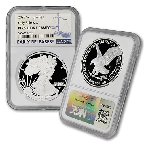 2023 S 1 oz Proof American Silver Eagle PF-69 Ultra Cameo (Early Releases) $1 NGC PF69UCAM