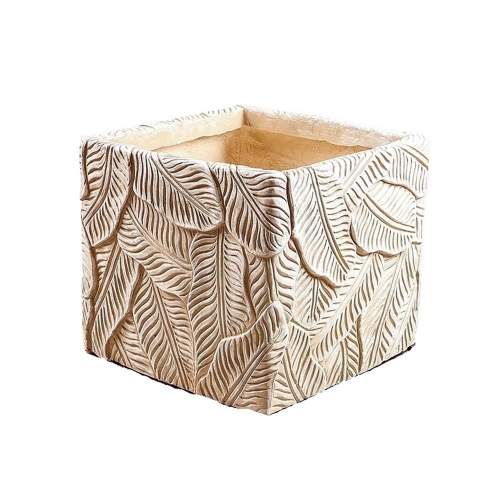 Ef2pRc8kF Flowerpot Large-diameter Plant Pot Minimalist Magnesium Clay Flowerpot for Home,Living Room