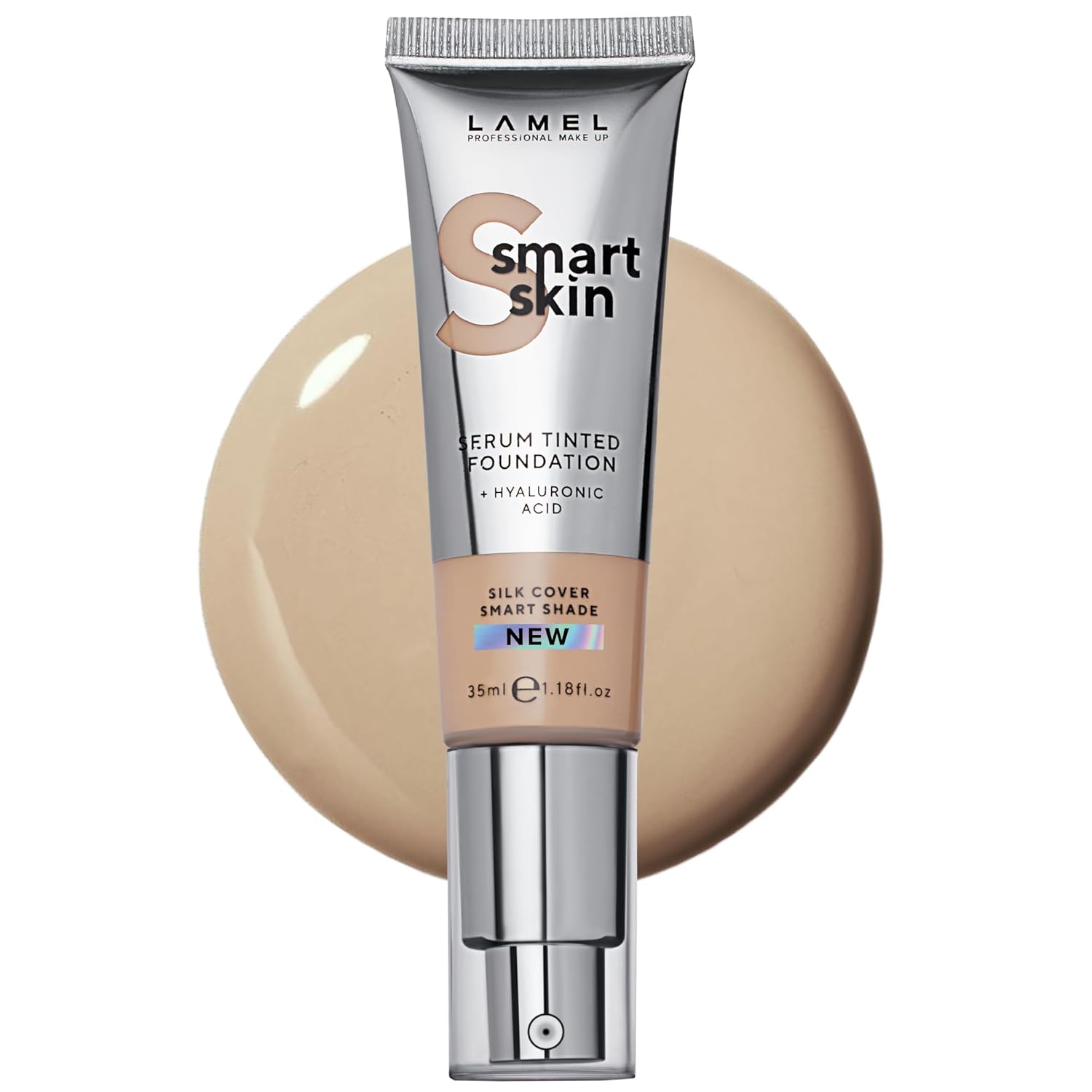 Buy Lamel Smart Skin Serum Tinted Full Coverage Matte Finish Foundation ...