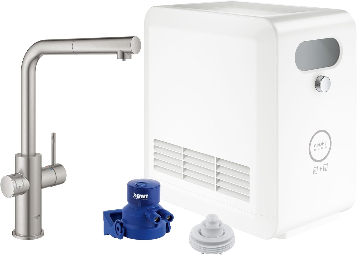 Stainless Steel Modern Deck Mounted Cold Water Dispenser Faucet