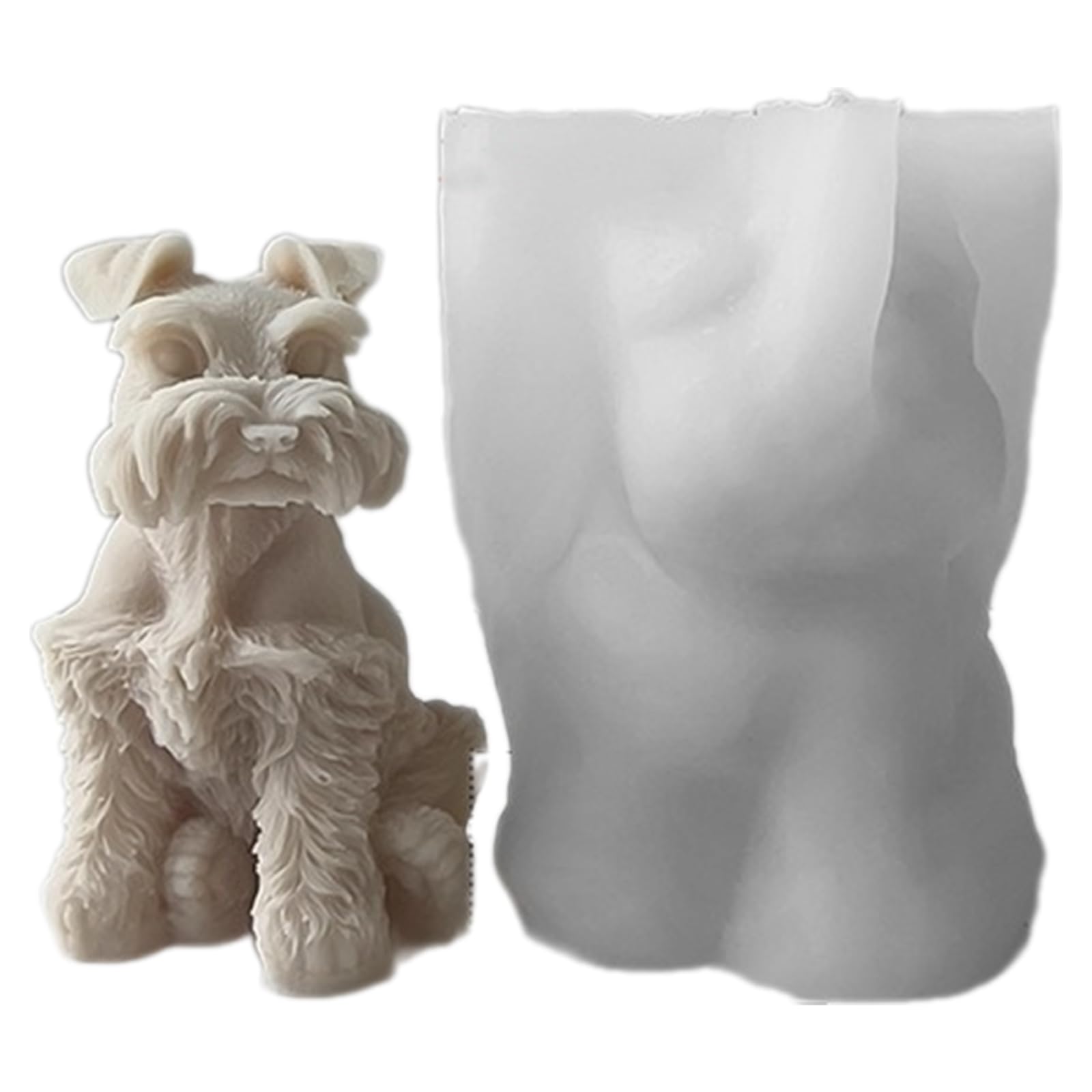 Moule en silicone chien anti-adhésif pour réussir tous vos moulages