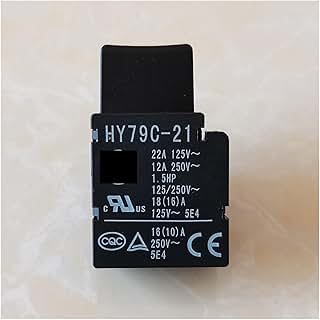 1Piece HY79C-21 22A 125V 12A 250V Trigger Switch with Lock U