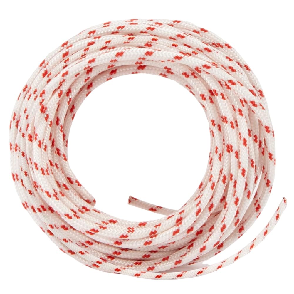 Corde De Démarrage à Rappel 10m En Nylon Robuste (4mm) - Cordon De Traction Pour Tondeuse STIHL, Husqvarna, McCulloch