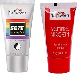 Kit 1 Gel Sete Sensações + 1 Sempre Virgem Hotflowers
