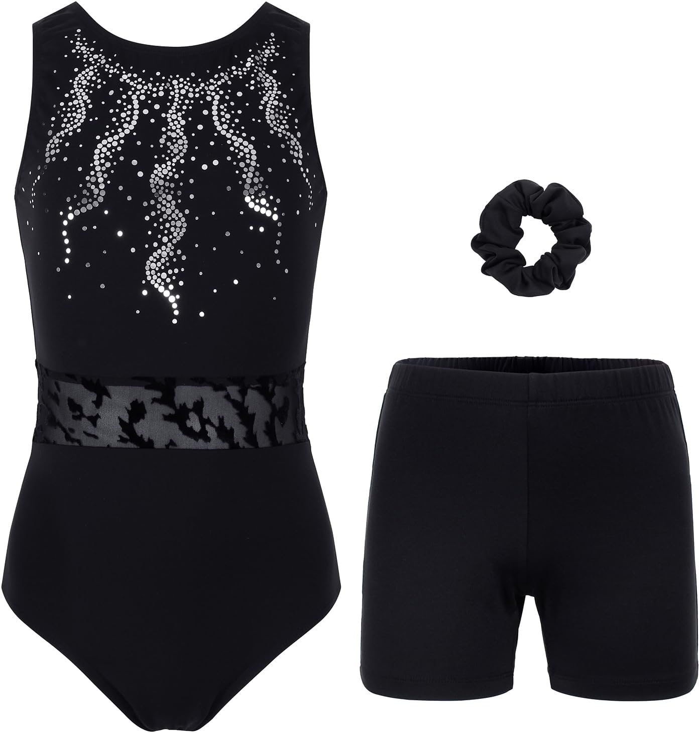 Gymnastics Leotards for Girls, Adult, Child With Shorts Activewear