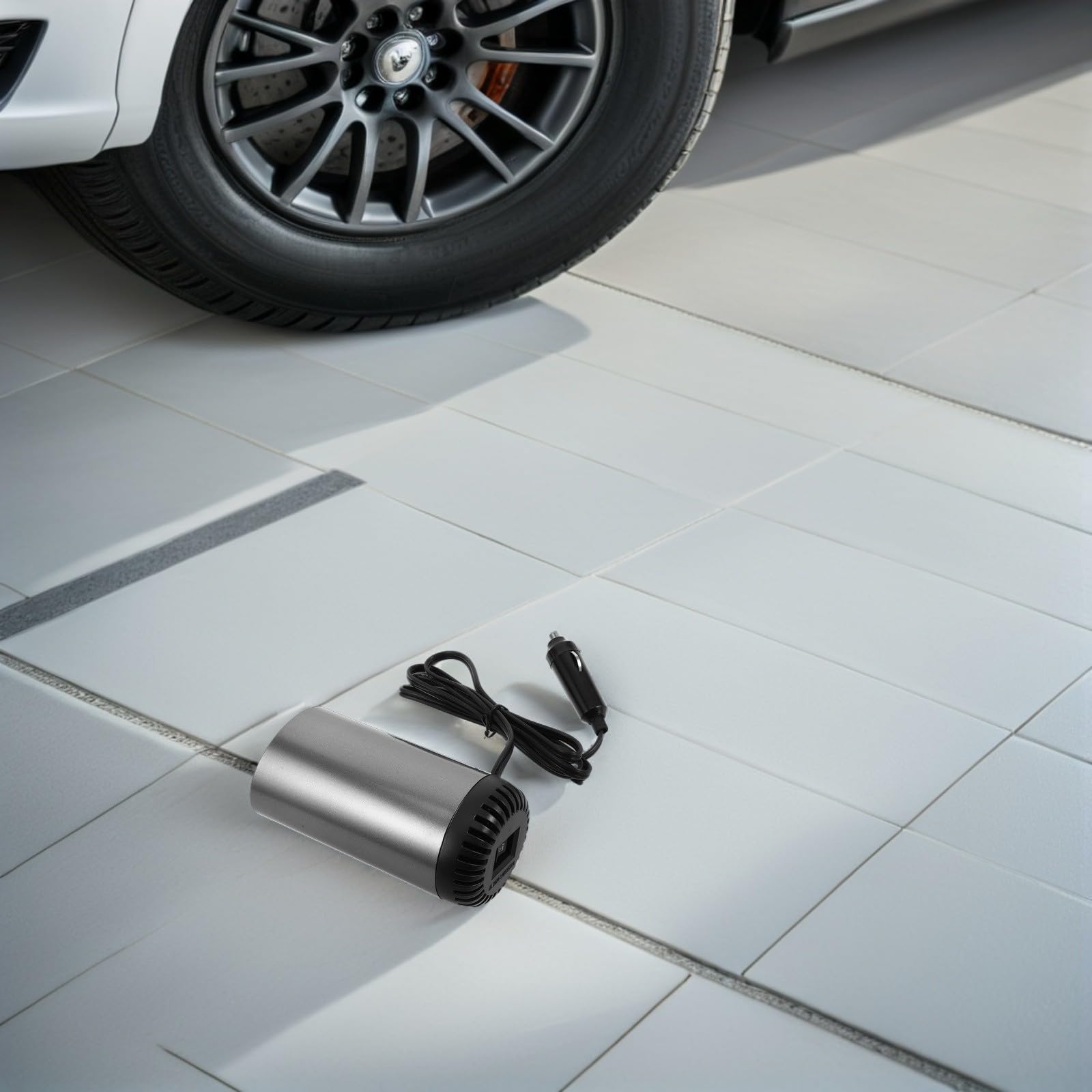 Tofficu 2 Piezas Calentador Portátil para Coche 12v con Diseño Reducido de Abs, Ventilador de Calefacción Rápido y Desempañador de Parabrisas Adecuado para Conducción en Invierno y
