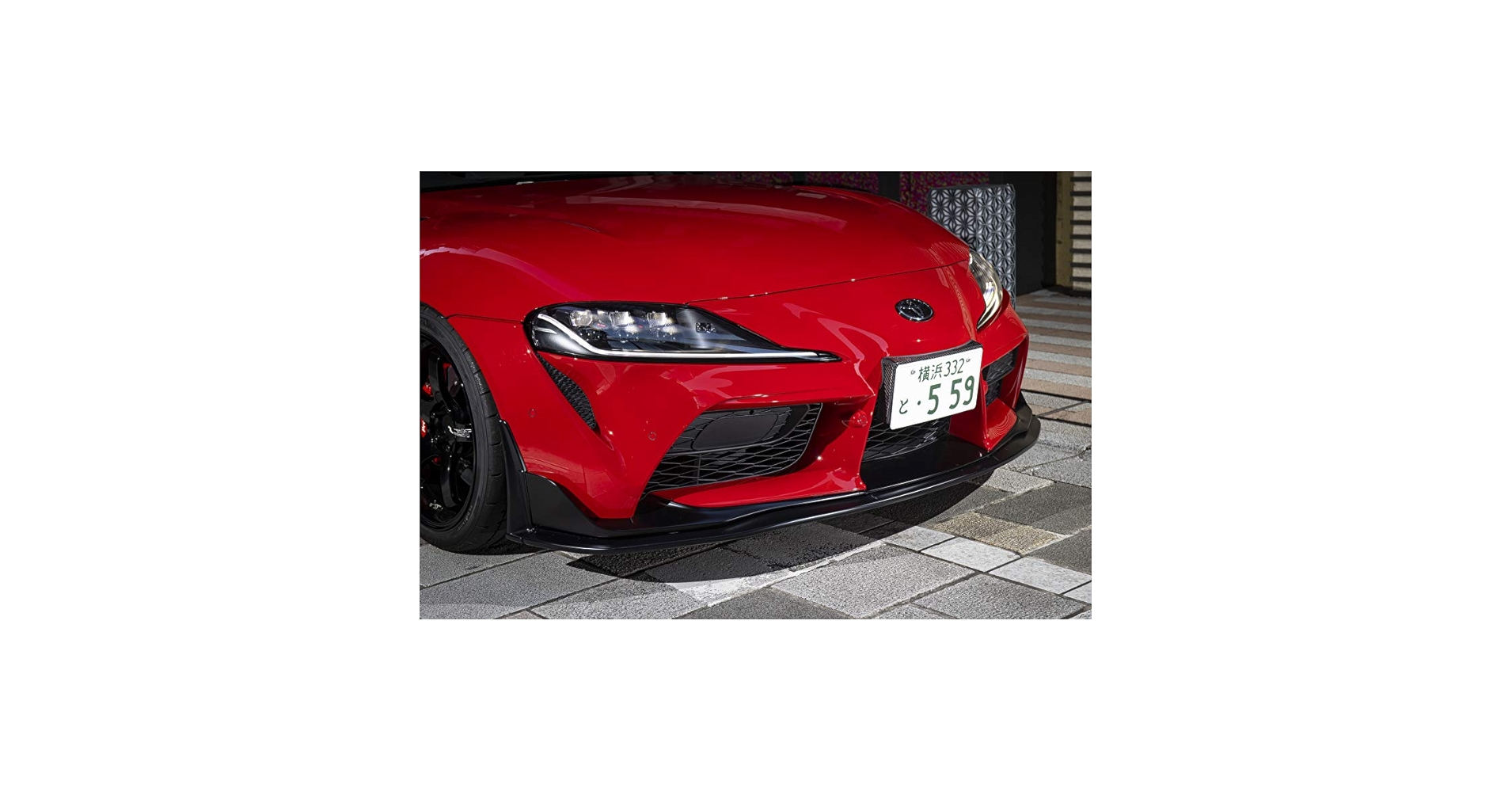 GRスープラ　MAX織戸　フロントリップスポイラー A90 GRスープラ MAX ORIDO×AKEa フロントリップスポイラーセット