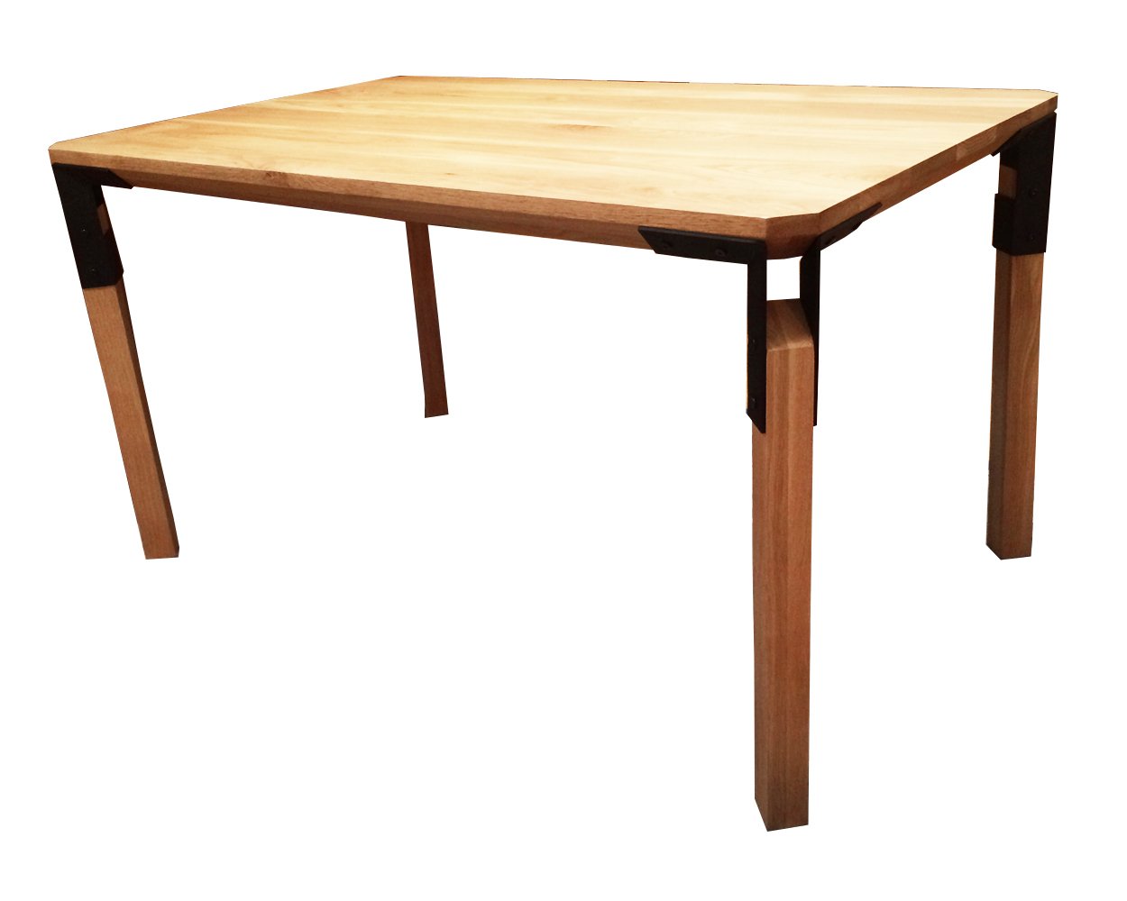 Amazon.co.jp: 北欧風 ナチュラル Flo Void Table NA/BK w130