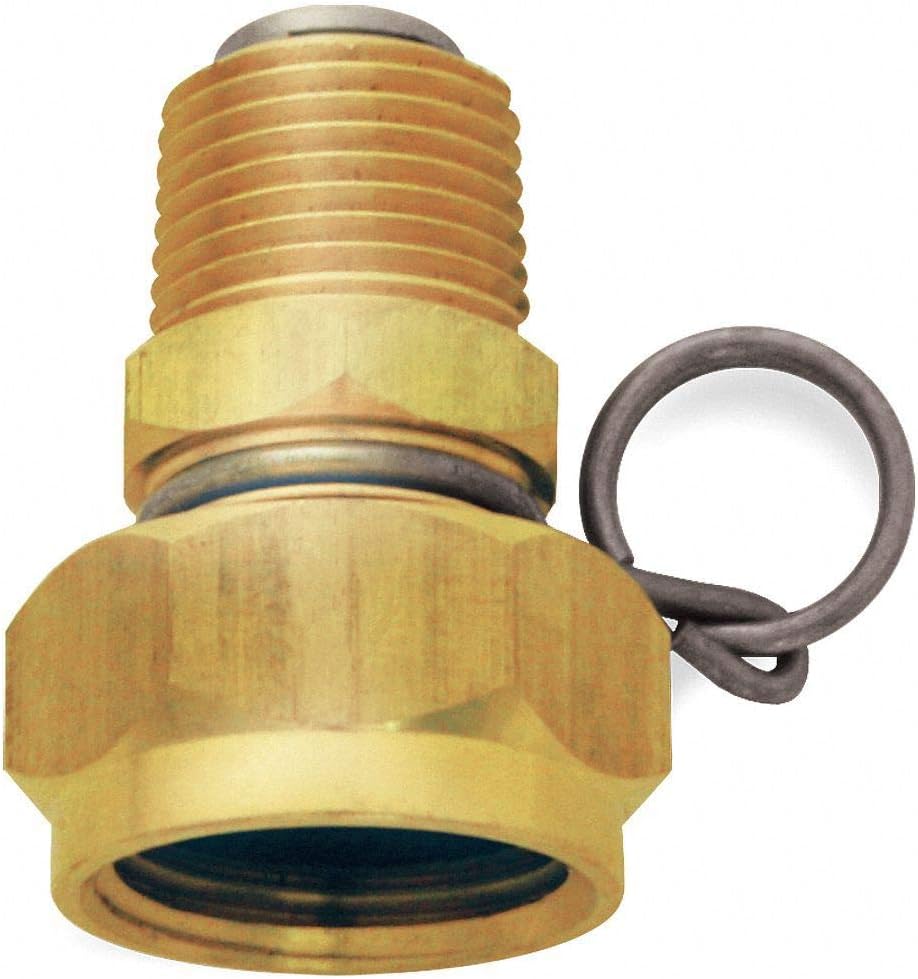 Sani-Lav Brass Swivel Hose Adapter, For Use With Nozzles and Hose - N11