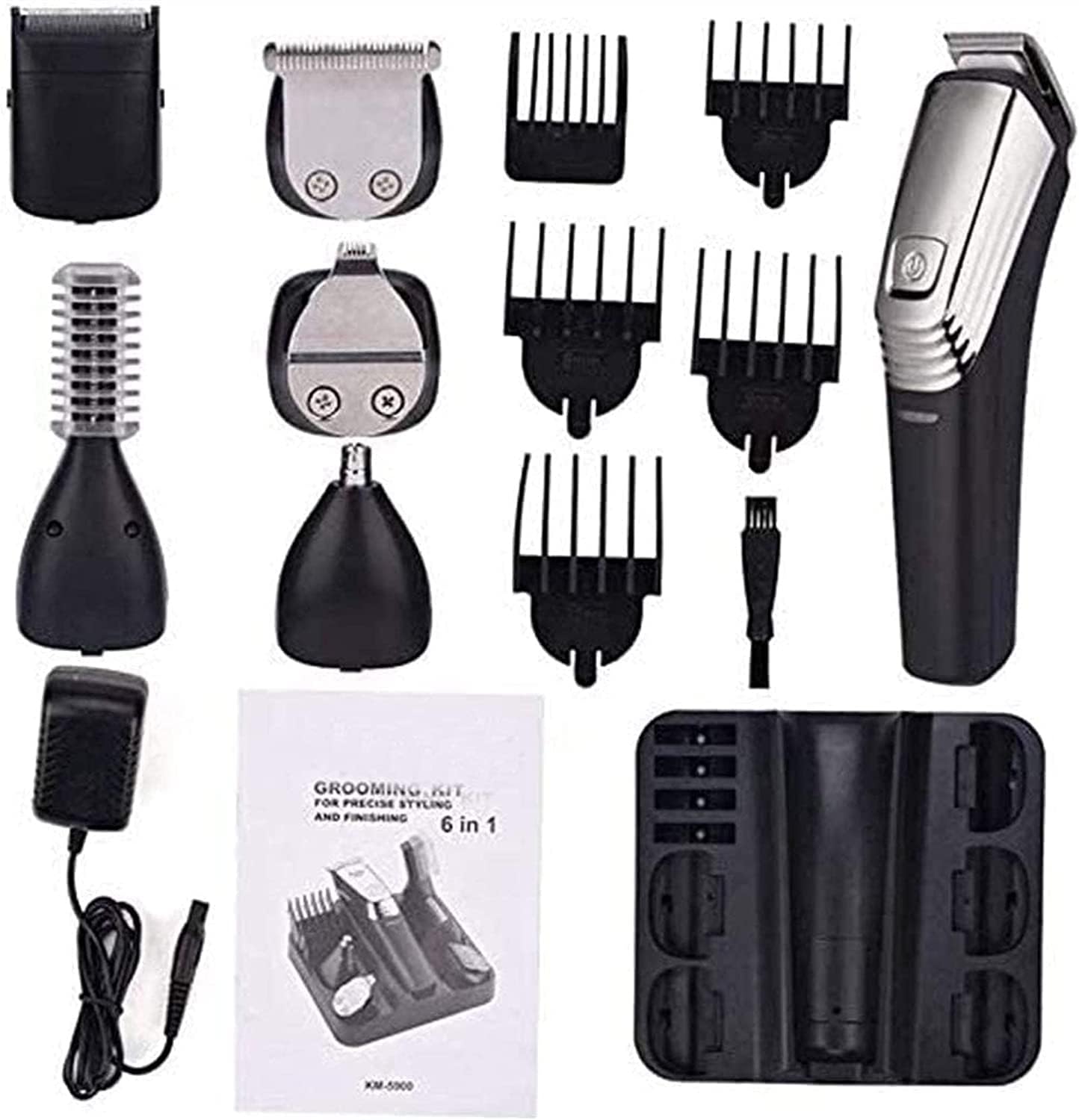 Hair Clippers, Cordless Rechargeable Hair Trimmer for Families,Electric Haircut Kit for Beginners, for Men Dad Boyfriend Husband