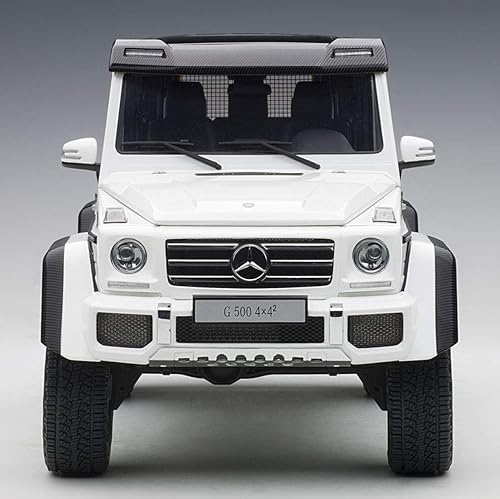 Miniatura 3 de Autoart Mercedes Benz G500 4X4 2 Blanco Brillante 1/18 Modelo Coche