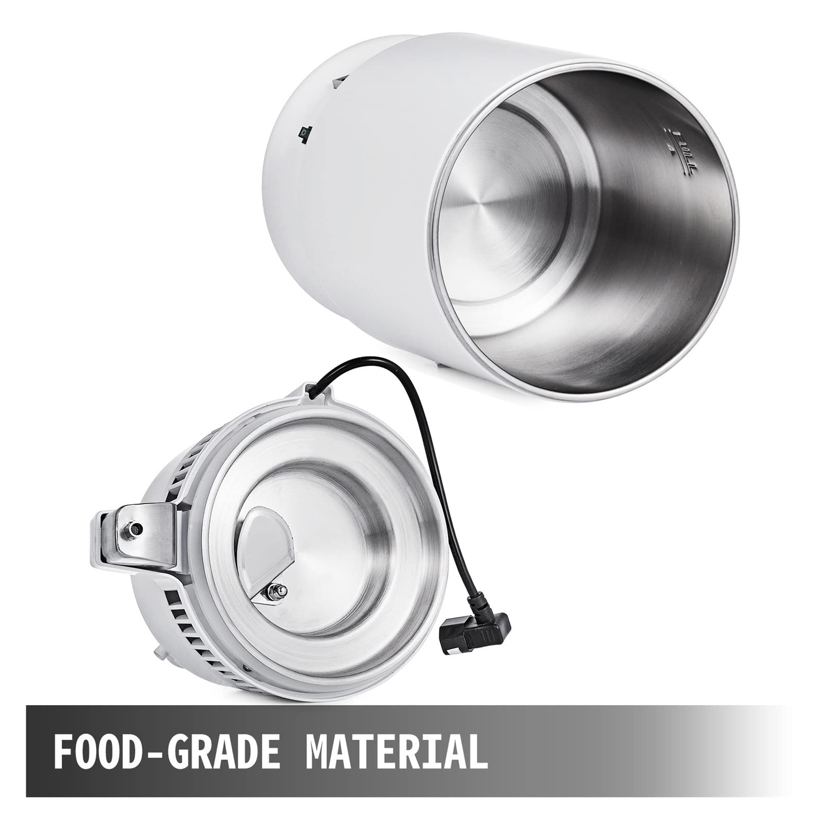 Destilador de filtro botella agua 4L, purificador, máquina mesa portátil, temperatura ajustable acero inoxidable for laboratorios y hogares,Alta Estabilidad