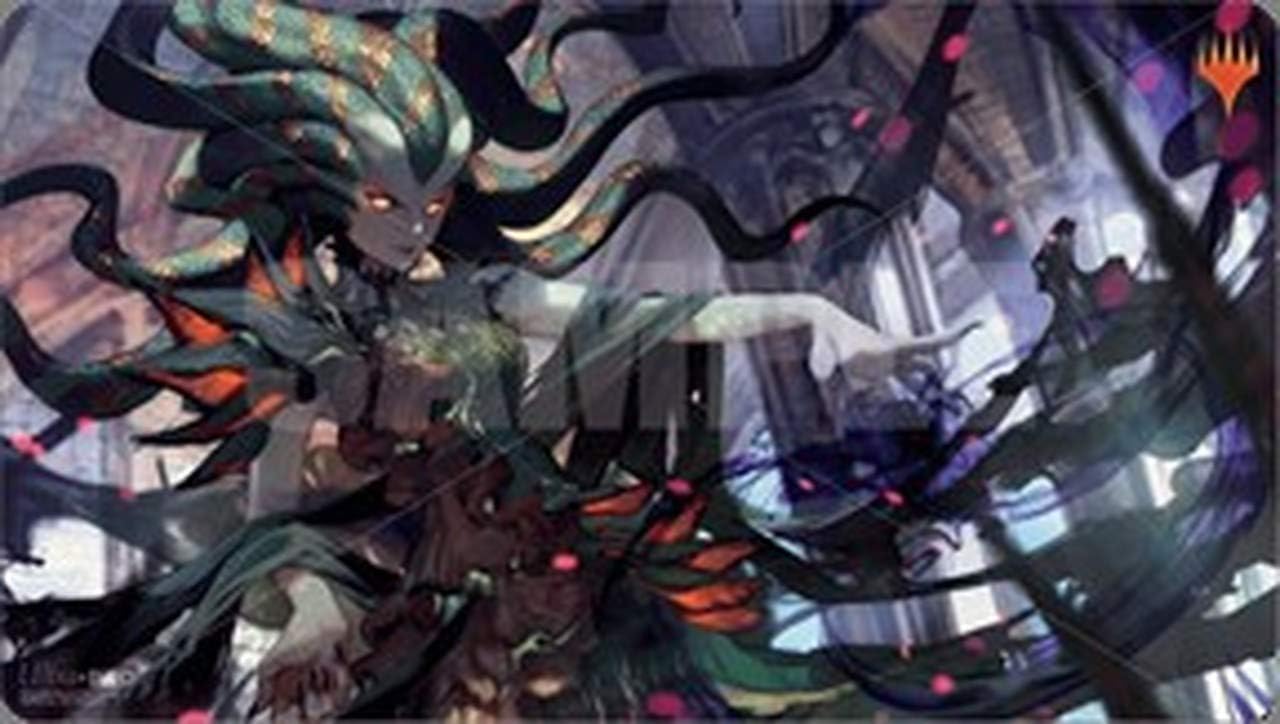Amazon マジック ザ ギャザリング公式プレイマット 灯争大戦 日本オリジナルアート第二弾 群集の威光 ヴラスカ トレカ 通販