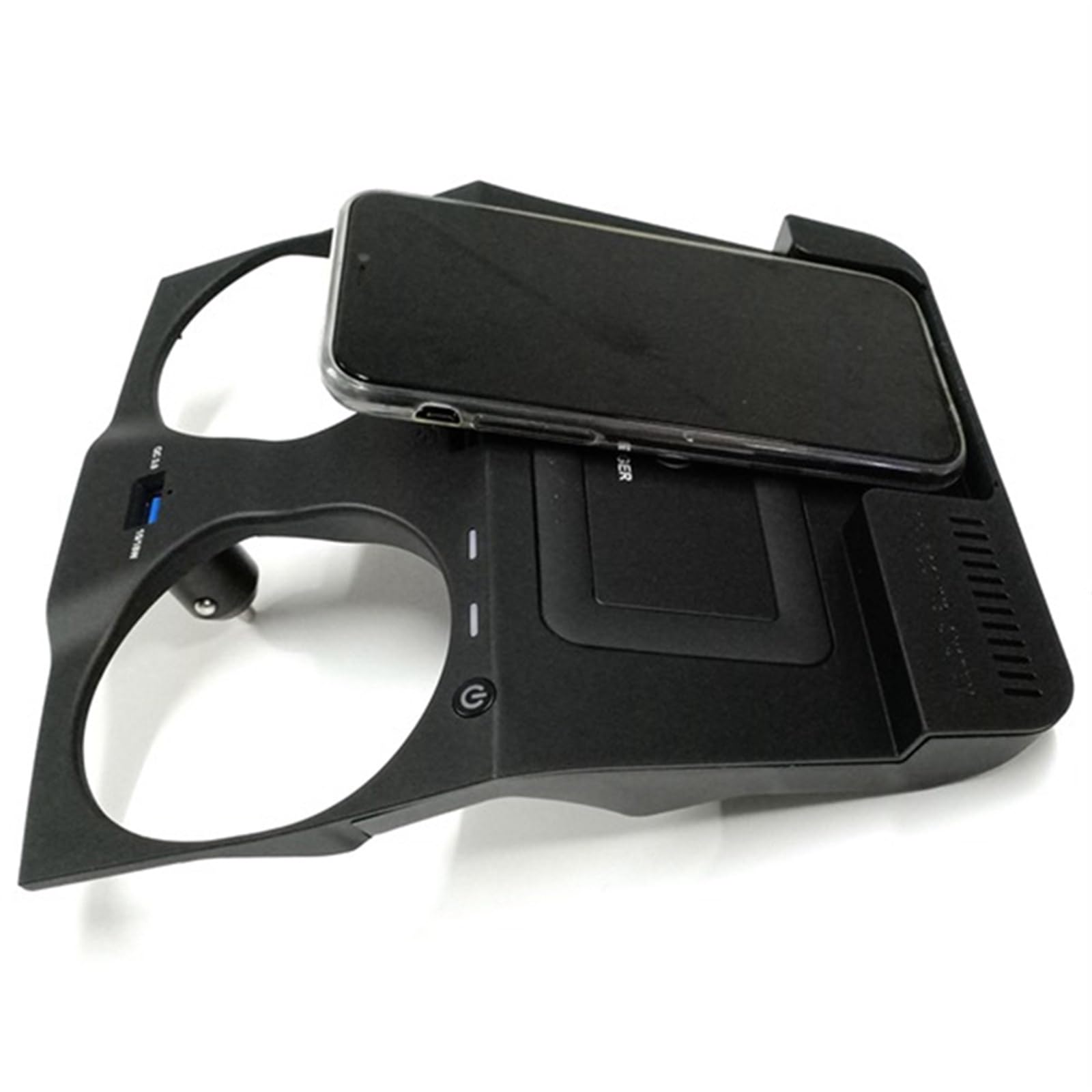 Cargador inalámbrico QI for Coche de 15 W, for, Serie 5, 6, G30, G38, G32, 6GT, 2018, 2019, 2020, Placa de Carga Especial for teléfono móvil Almohadilla de Carga inalámbrica