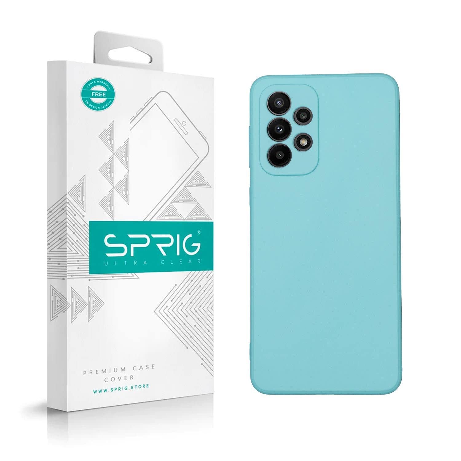 SPRIG Back Cover for Samsung Galaxy A33 5G (Thermoplastic Polyurethane_Light Green) (B0BRJ618MS) Amazon Price History, Amazon Price Tracker