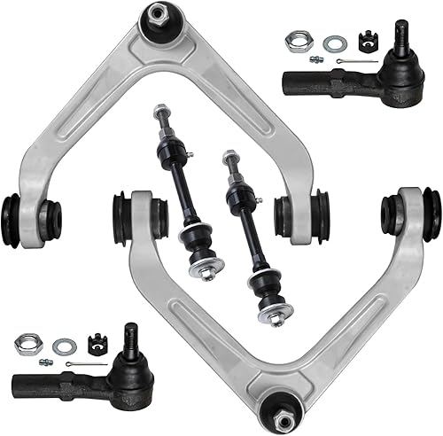 Miniatura 79 de Detroit Axle - Kit de suspensión delantera RWD para Chrysler 300 Dodge Charger Challenger Magnum 2 brazos de control superior con rótulas 2 rótulas