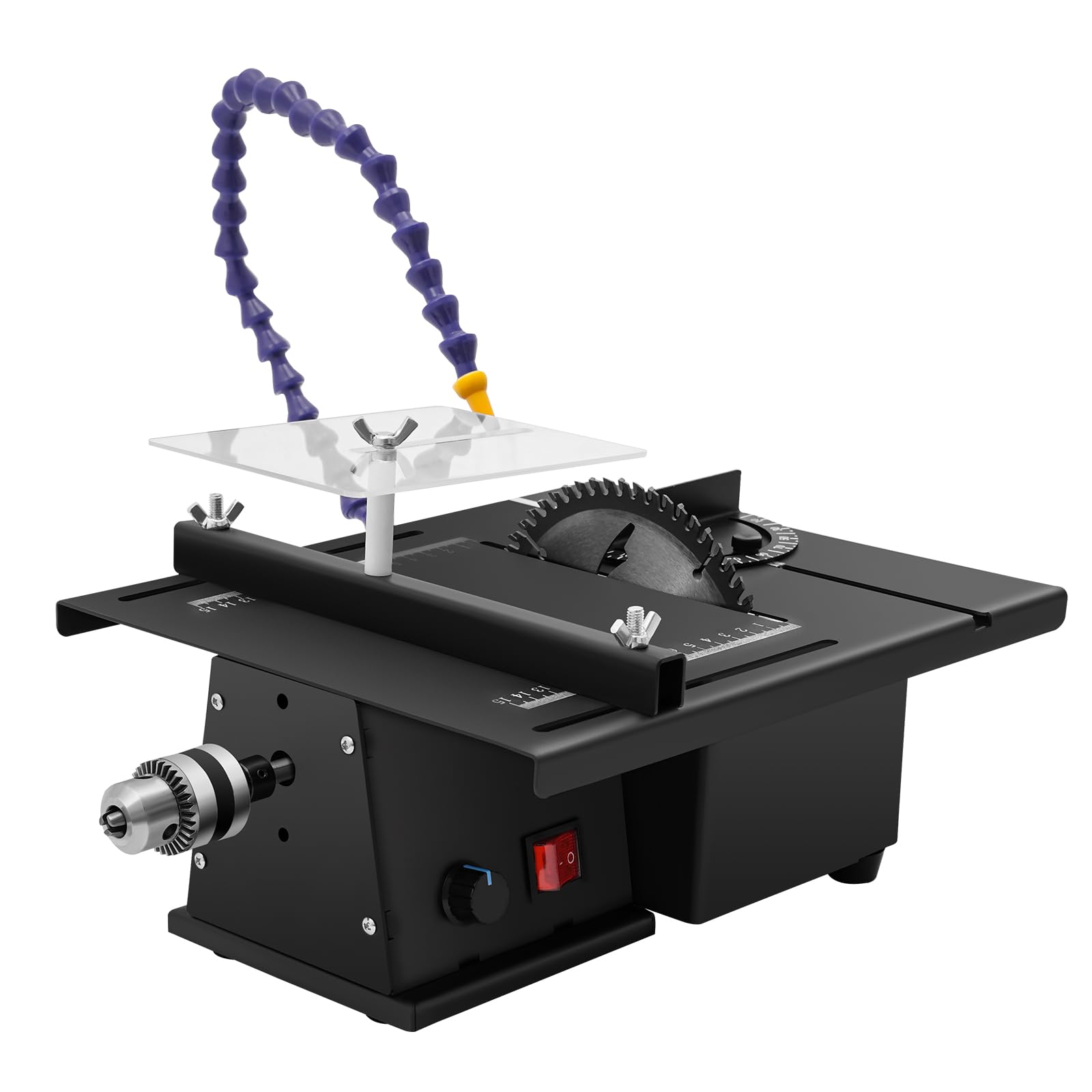 Table Gem Faceting Machine,Jade Grinding Polishing, Electric Jewelry Angle Polisher,Gemstone Engraving Cutting Milling Bench Grinder for DIY Making of