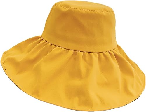 BeFur Sombrero de visera solar para mujer, de ala ancha, de vinilo, para verano, pesca, protección solar UPF50, deportes al aire libre