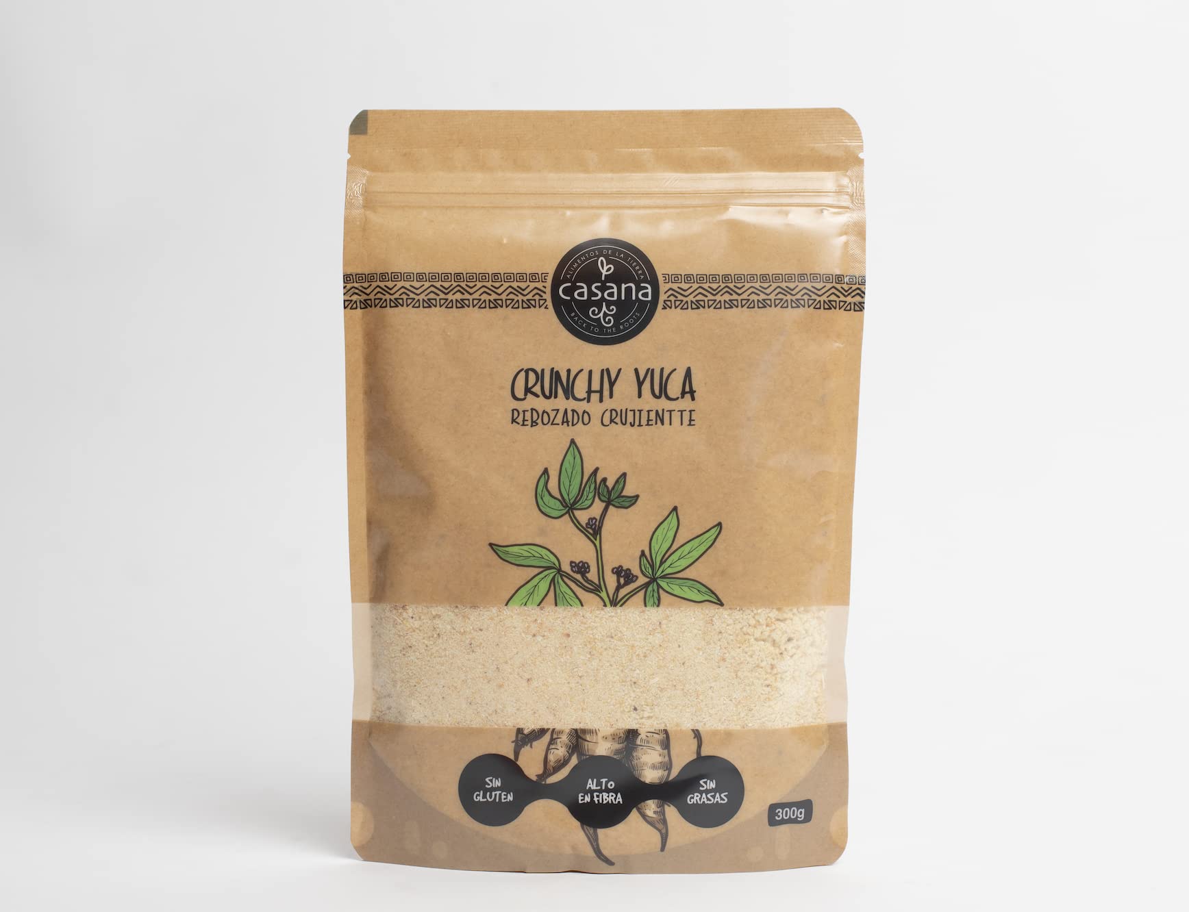 PAN RALLADO DE YUCA - CASANA (6 pack) Rebozador Natural