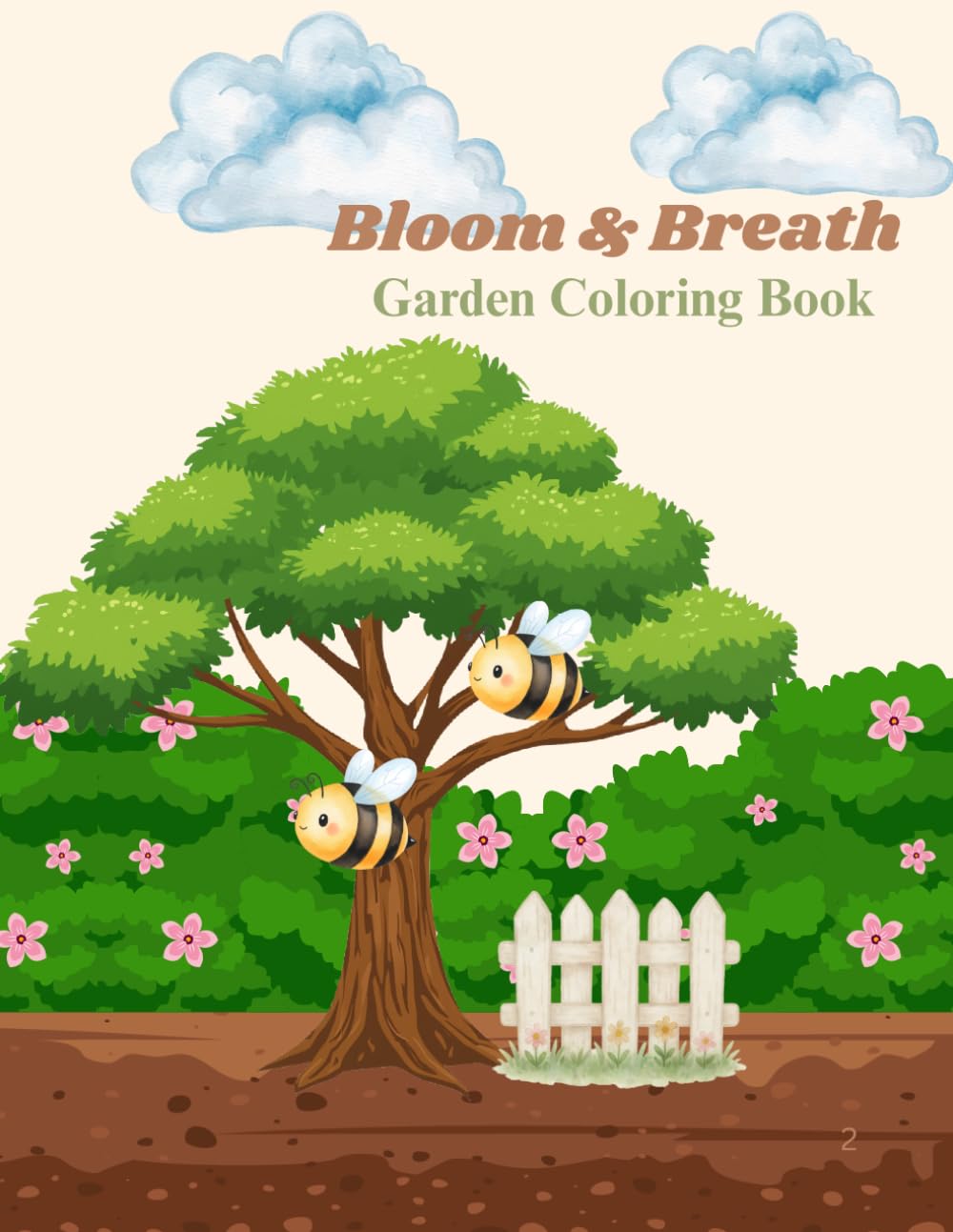 Bloom & Breath Garden coloring book