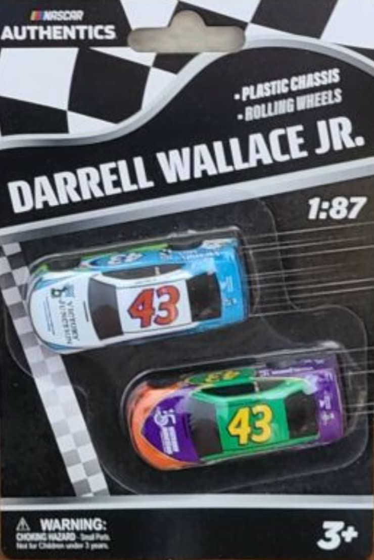 NASCAR Authentics2020 Wave 01 #43 Darrell Wallace Jr. 1:87 Twin Pack