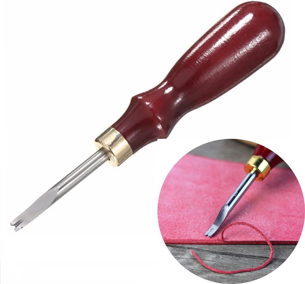 Leather Skiving Beveling Cutting Tool 1.0mm Leather Craft Keen Edge Cutting Working Tool