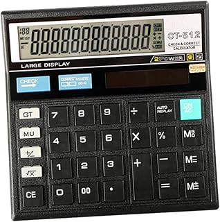 NUOBESTY Calculadoras Para Calculadora De Mesa Calculadora Matemática Grande Calculadora Simples Calculadora Jumbo Calculadora Grande Calculadora Contábil Calculadora Eletrônica Computador