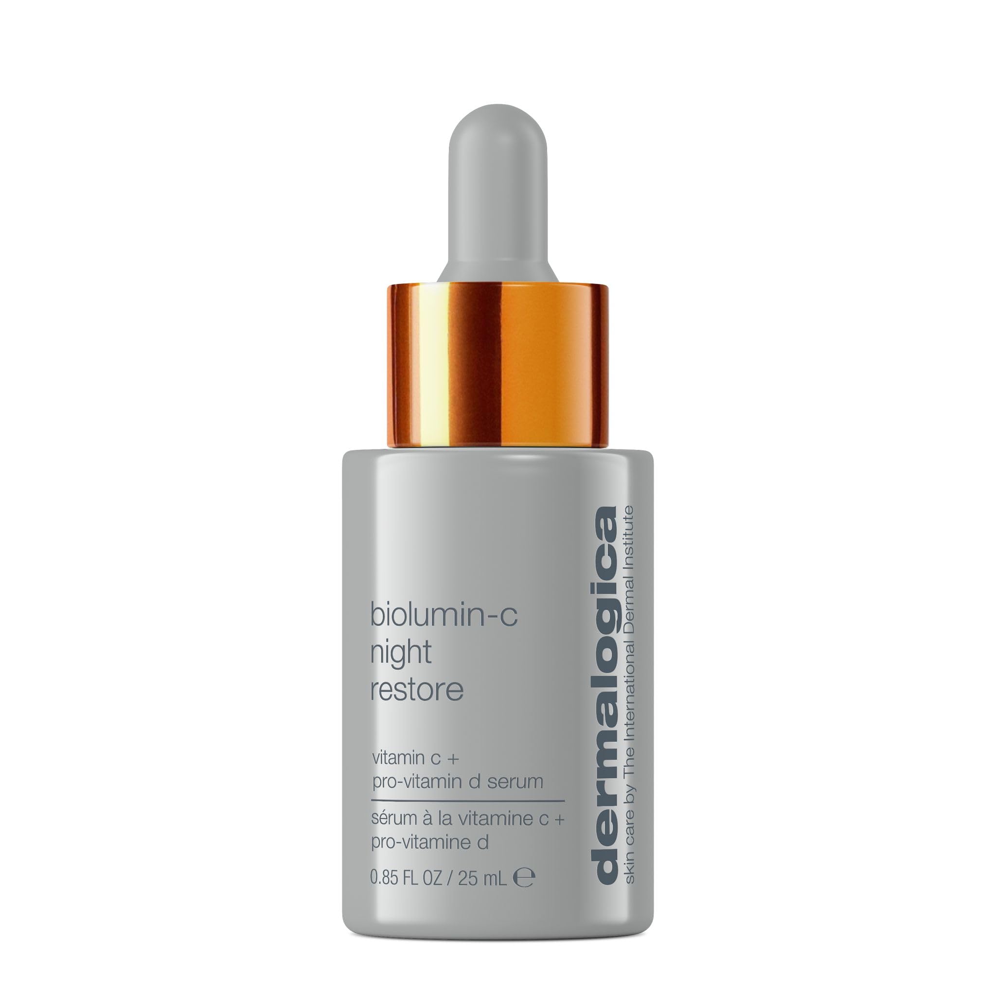 BioLumin-C Night Restore Vitamin C Serum for face, Overnight Skin Hydration and Barrier Repair Serum, 0.85 fl oz
