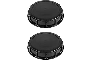 QWORK 6" Solid Cap for Mauser IBC Totes - Pack of 2...