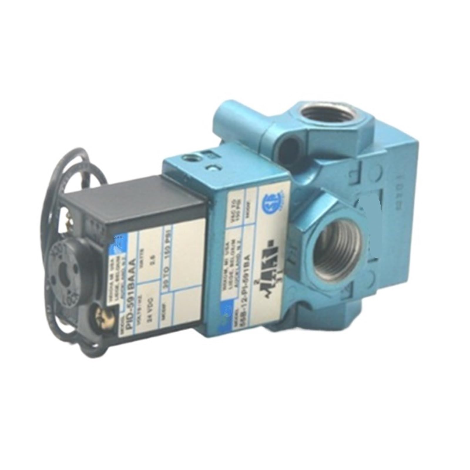 Solenoid Valve PID-591BAA with Valve Bottom 55B-12-PI-591BA