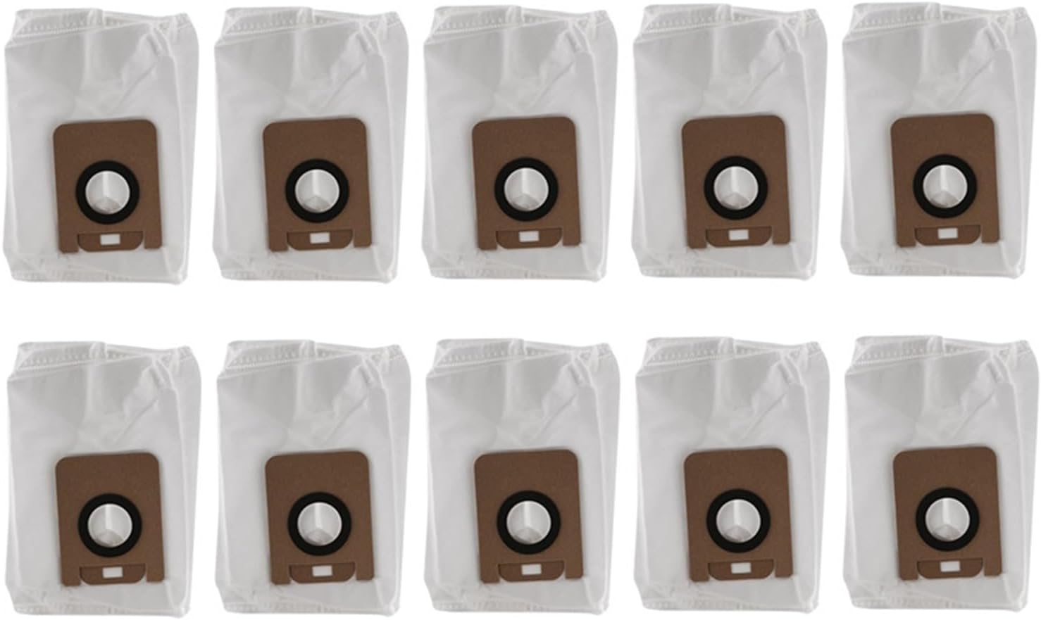 McbeAn 10Pcs Dust Bags Compatible for Dreame Bot Z10 Pro Vacuum Cleaner Spare Parts Accessories
