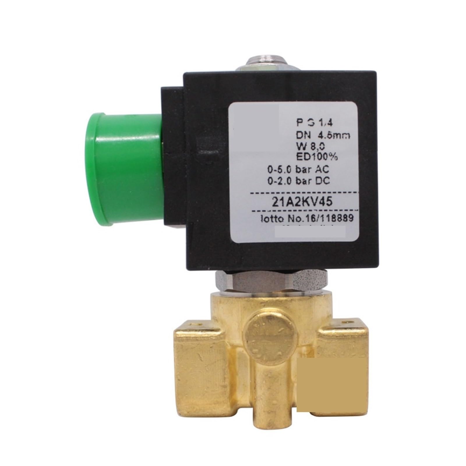 NYRXRYTCA Electromagnetic Valve 21a2kv45 24v Dn8 Micro Two Normally Closed Electromagnetic on-off Valve(24V)