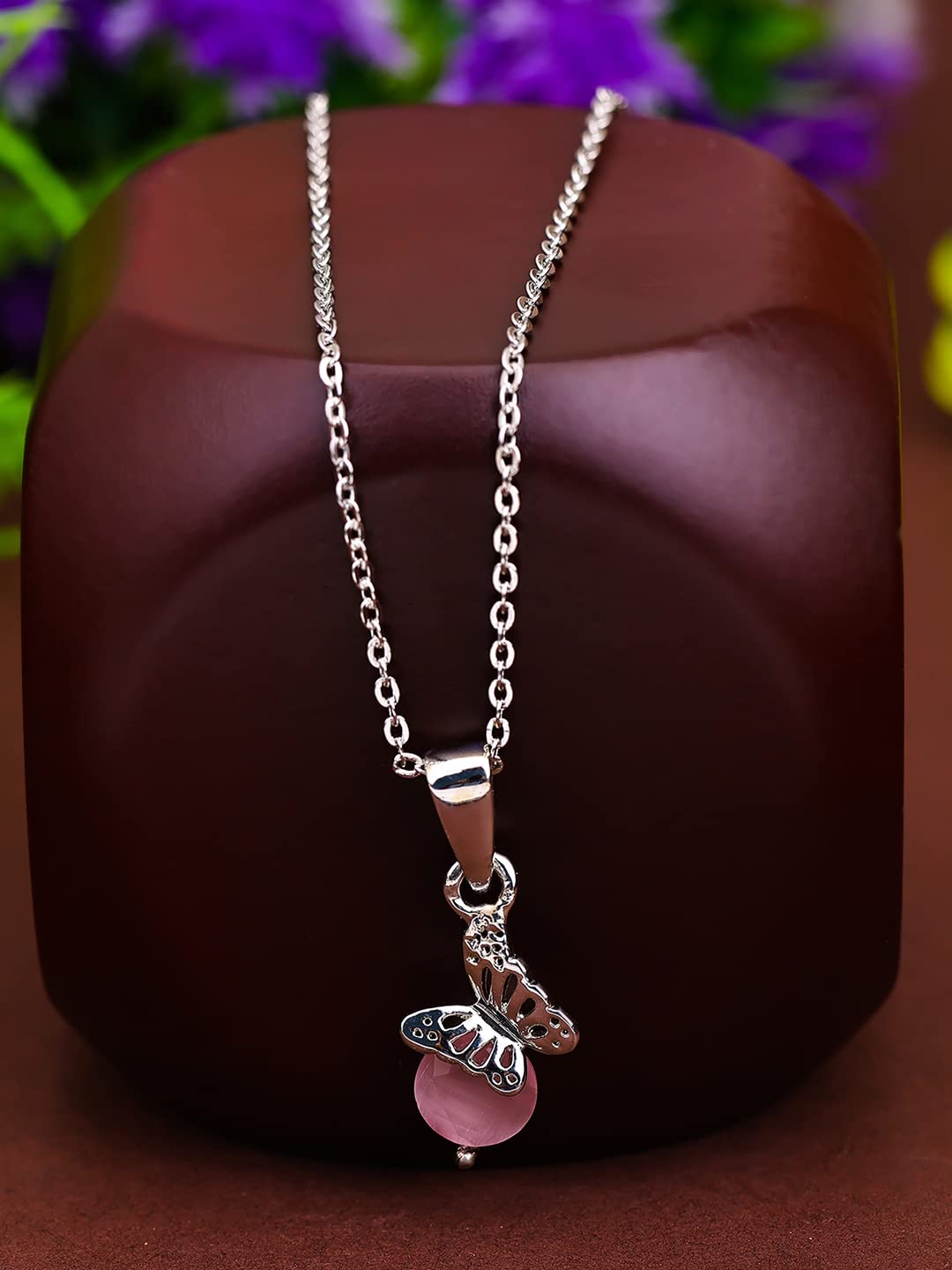 925 Sterling Valentine Pendant Set for Men and Women with Chain