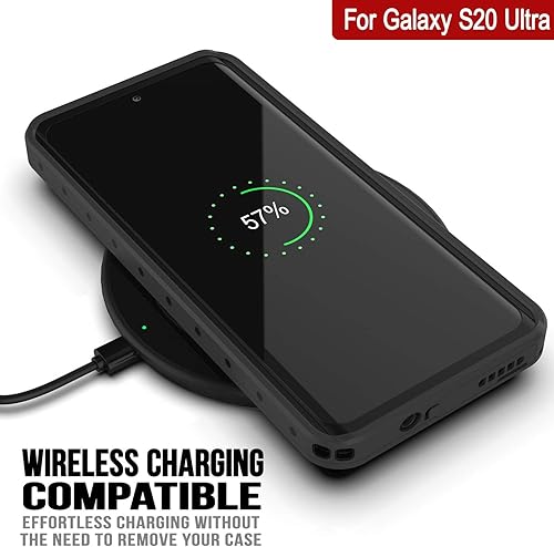 Miniatura 5 de PunkCase S20 Ultra - Funda impermeable serie StudStar ajuste delgado certificado IP68 a prueba de golpes a prueba de suciedad a prueba de nieve