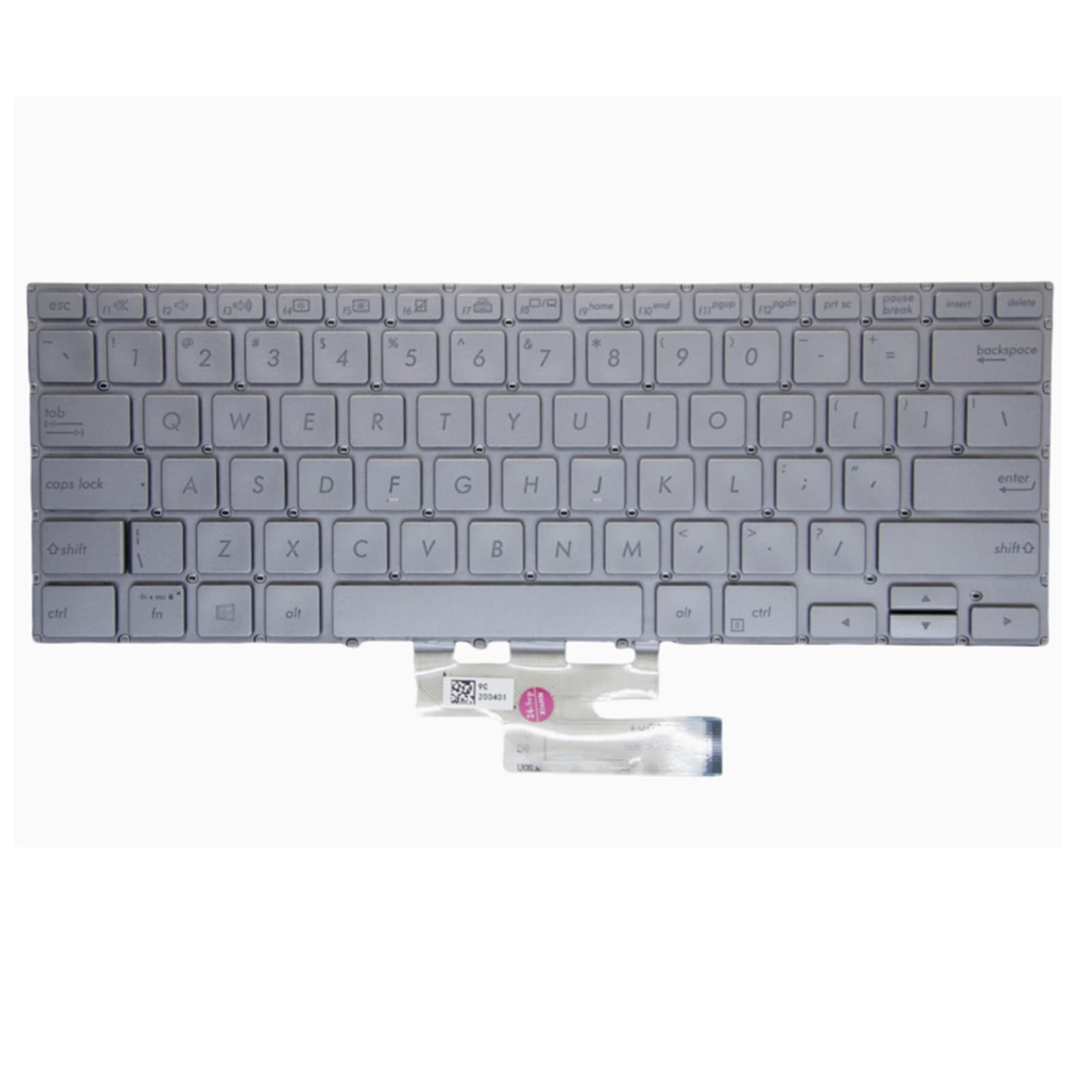 Clavier ASUS ZenBook UX462DA noir version US haute précision pour ordinateur - 2