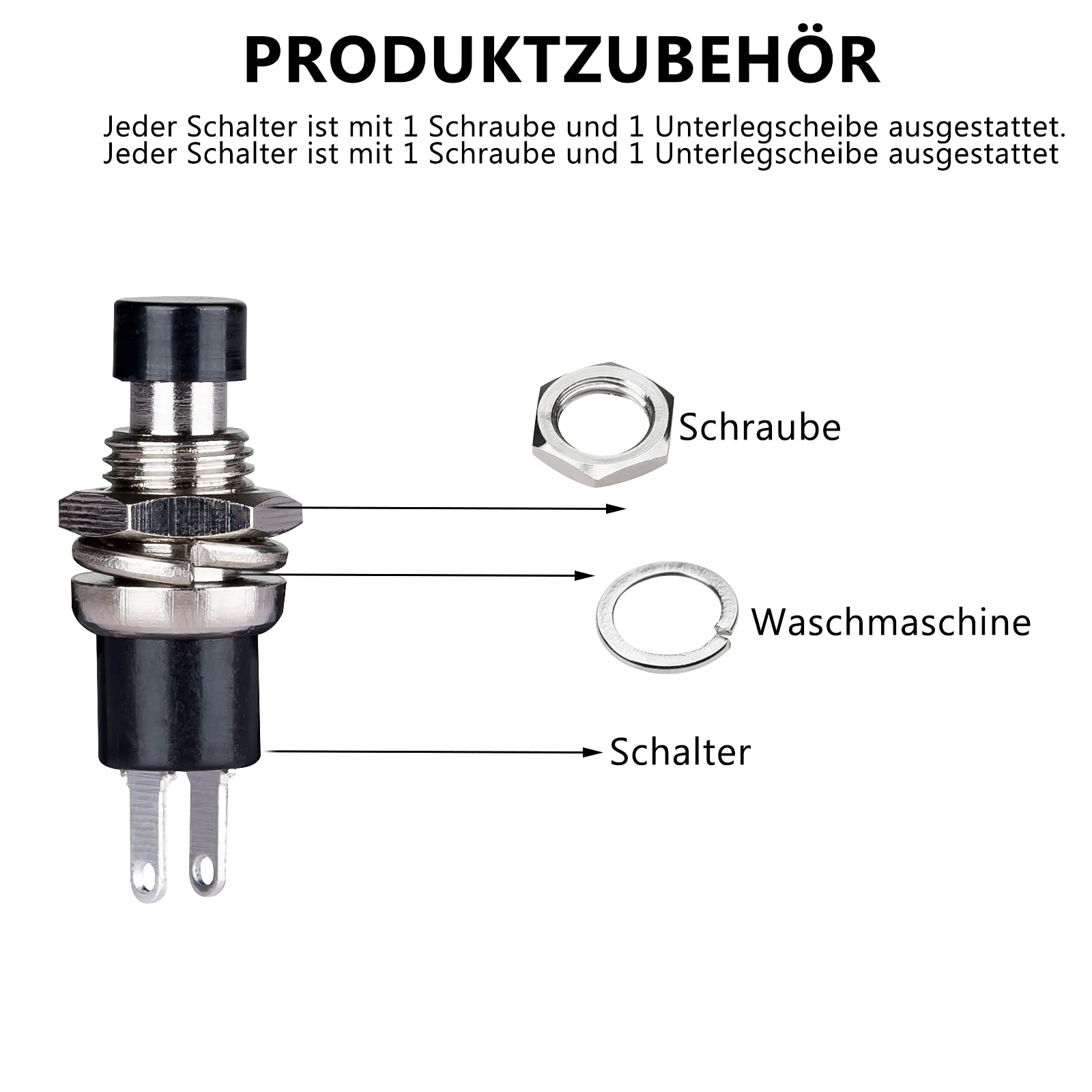 Quali Sono I Tipi Di Interruttori A Pulsante In Metallo - Foto 8